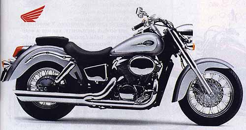 Чопперята. Чопперы и круизеры с объемом двигателя 400 см3. HONDA VT400 Shadow.